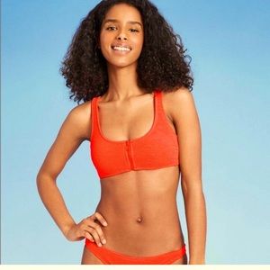 Target Bikini with zipper front